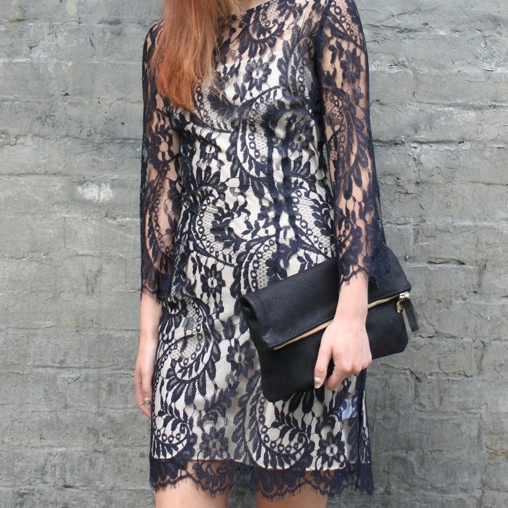 Lover the Label Serpent Fitted Dress with Slip